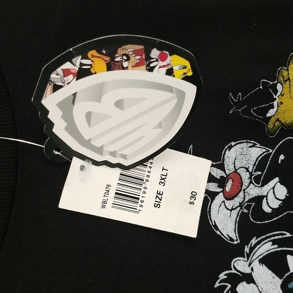 Looney Tunes Cartoon Characters T-shirt Bugs Bunny Daffy Duck Sylvester - Picture 4 of 8